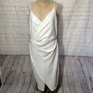 DB Studio Size 16 David's Bridal White Dress